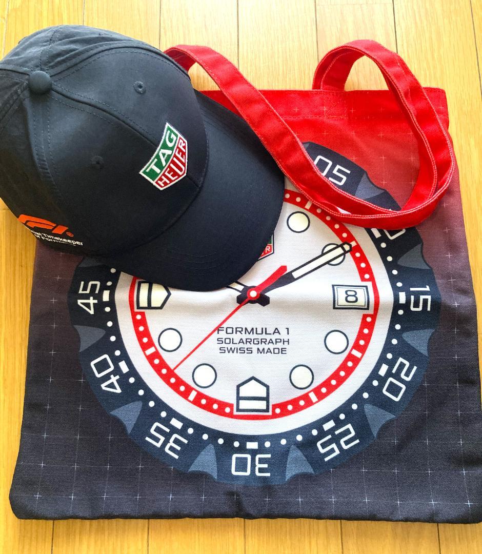 非売品✨TAG HEUER Formula1 キャップ＆エコバッグ 限定セット
