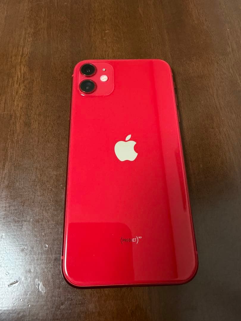 Apple iPhone 11 (PRODUCT RED) 本体　ジャンク