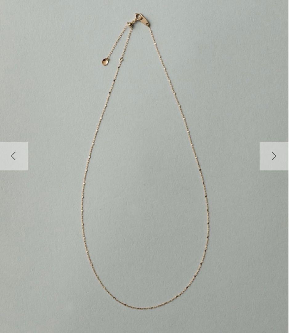 ete エテ K10YG ペタルチェーン ネックレス