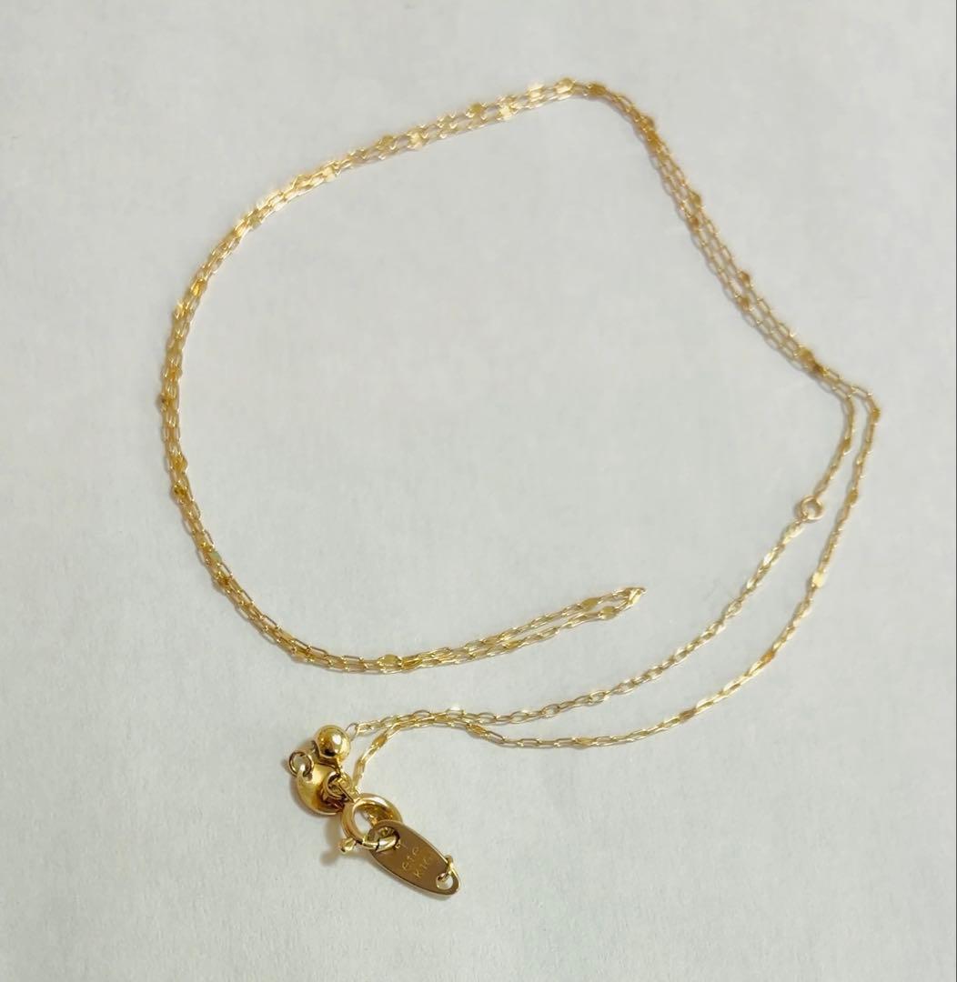 ete エテ K10YG ペタルチェーン ネックレス