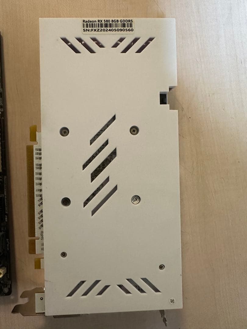 マザーボード radeon rx580