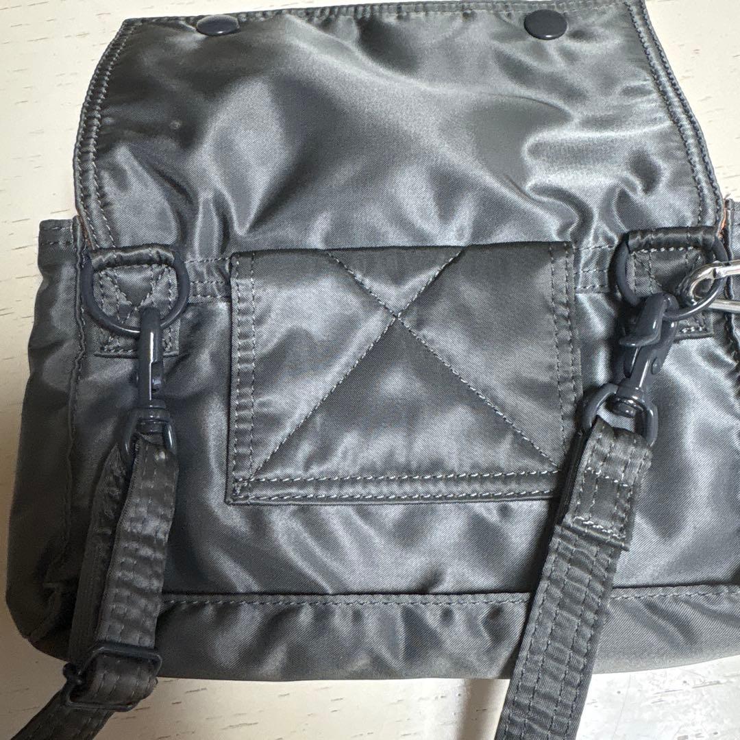 PORTER グレー ショルダーバッグ