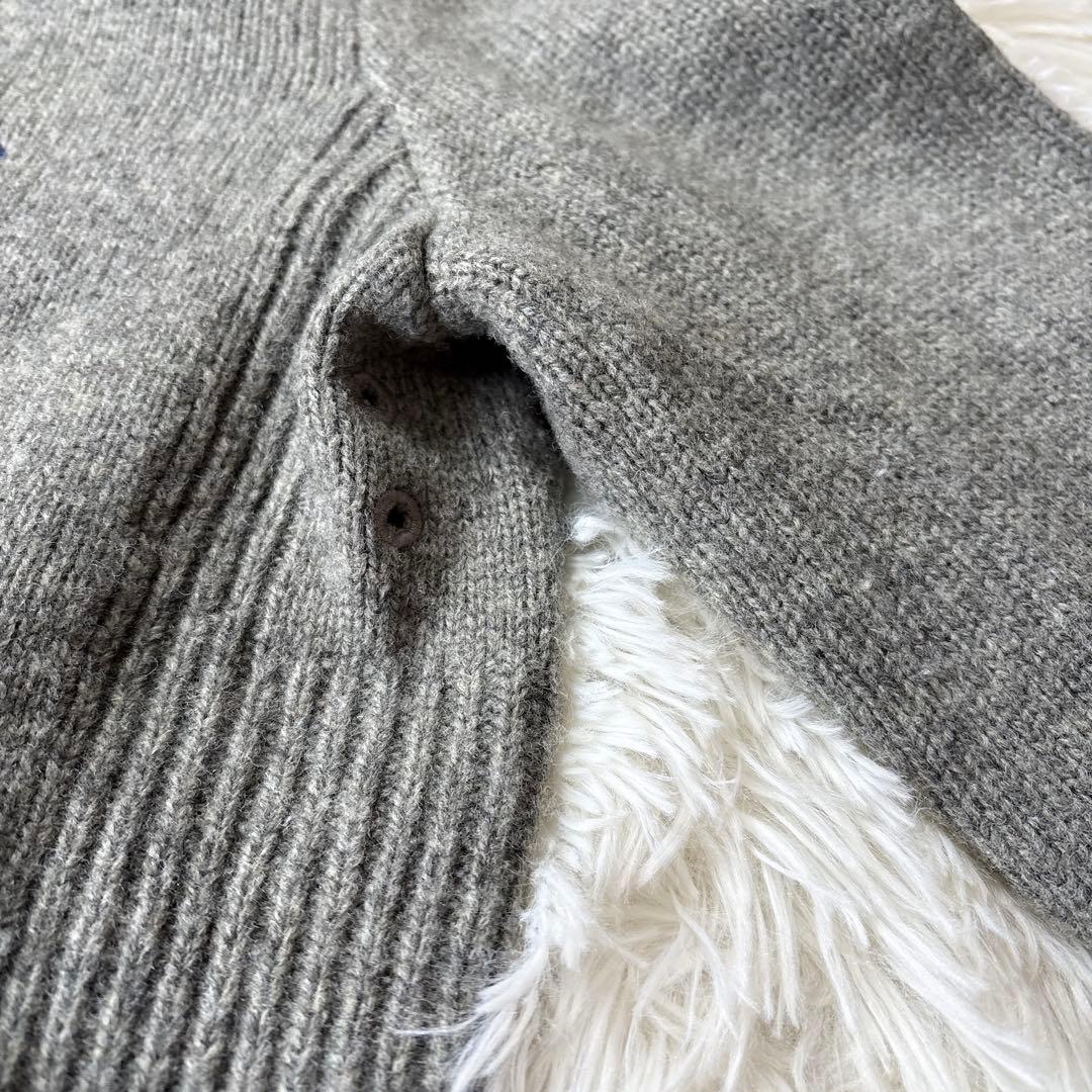 釣りきち☆美品☆ポロラルフローレン ドライバーズニット ビッグポニー