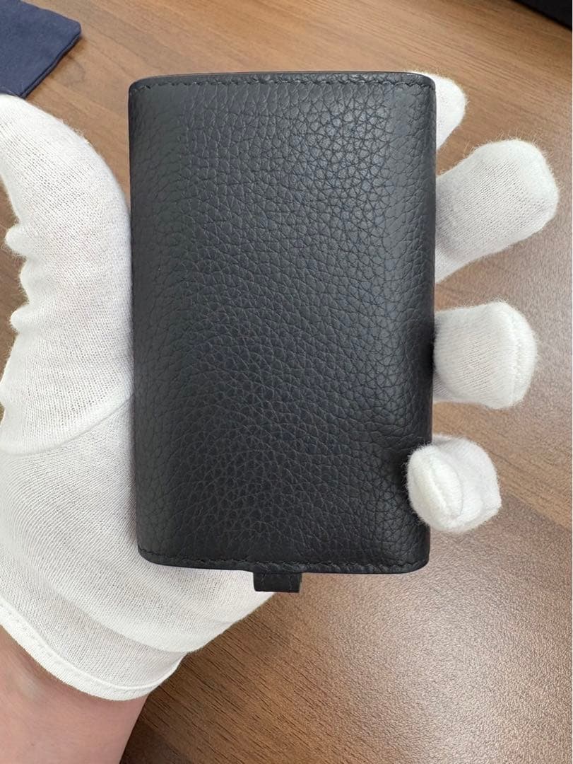 美品✨Dior ディオール キーケース 6連 ブラック レザー ユニセックス