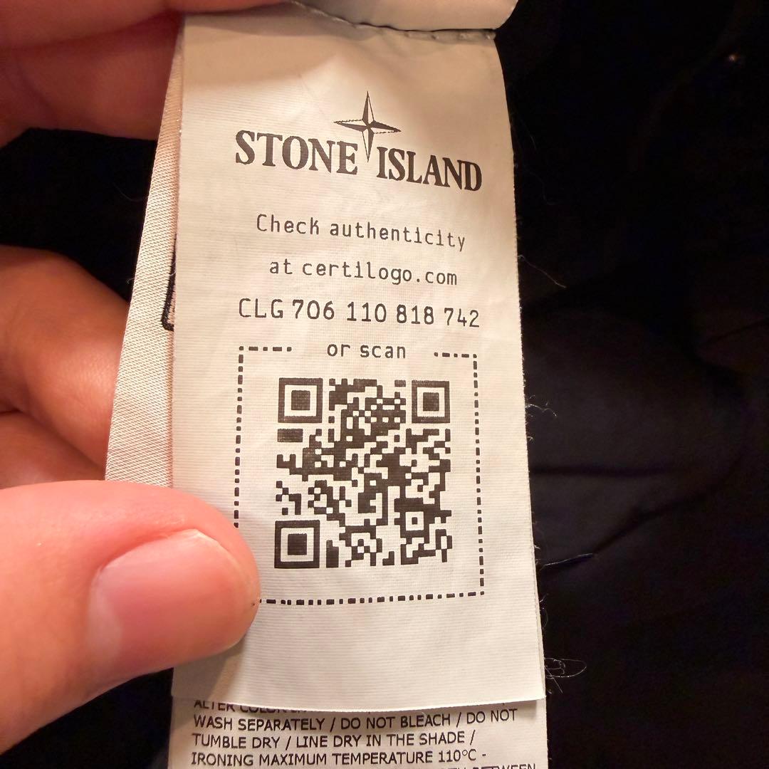 ストーンアイランド　カーゴパンツ　黒　751530104 ブラック　36サイズ