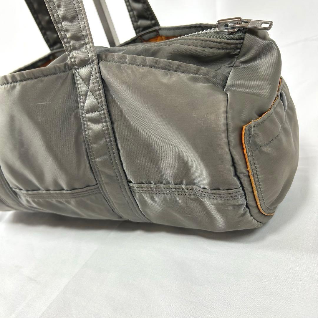 PORTER タンカー ミニボストンバッグ 筒型 肩がけ可 ハンドバッグ