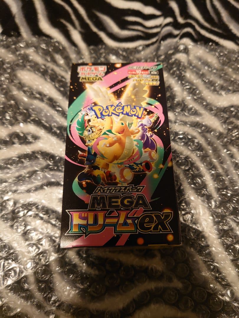 【シュリンクなし】ポケモンカードゲーム MEGA ドリームex 1box
