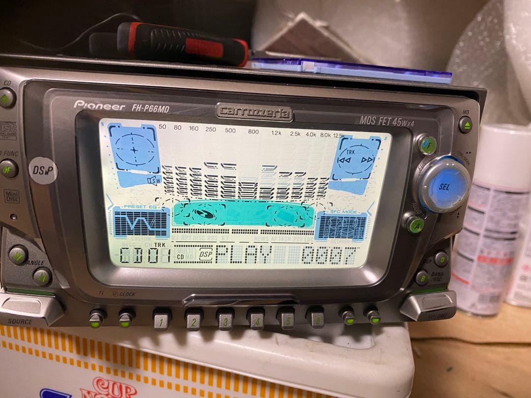 カロッツェリア　2DINデッキ