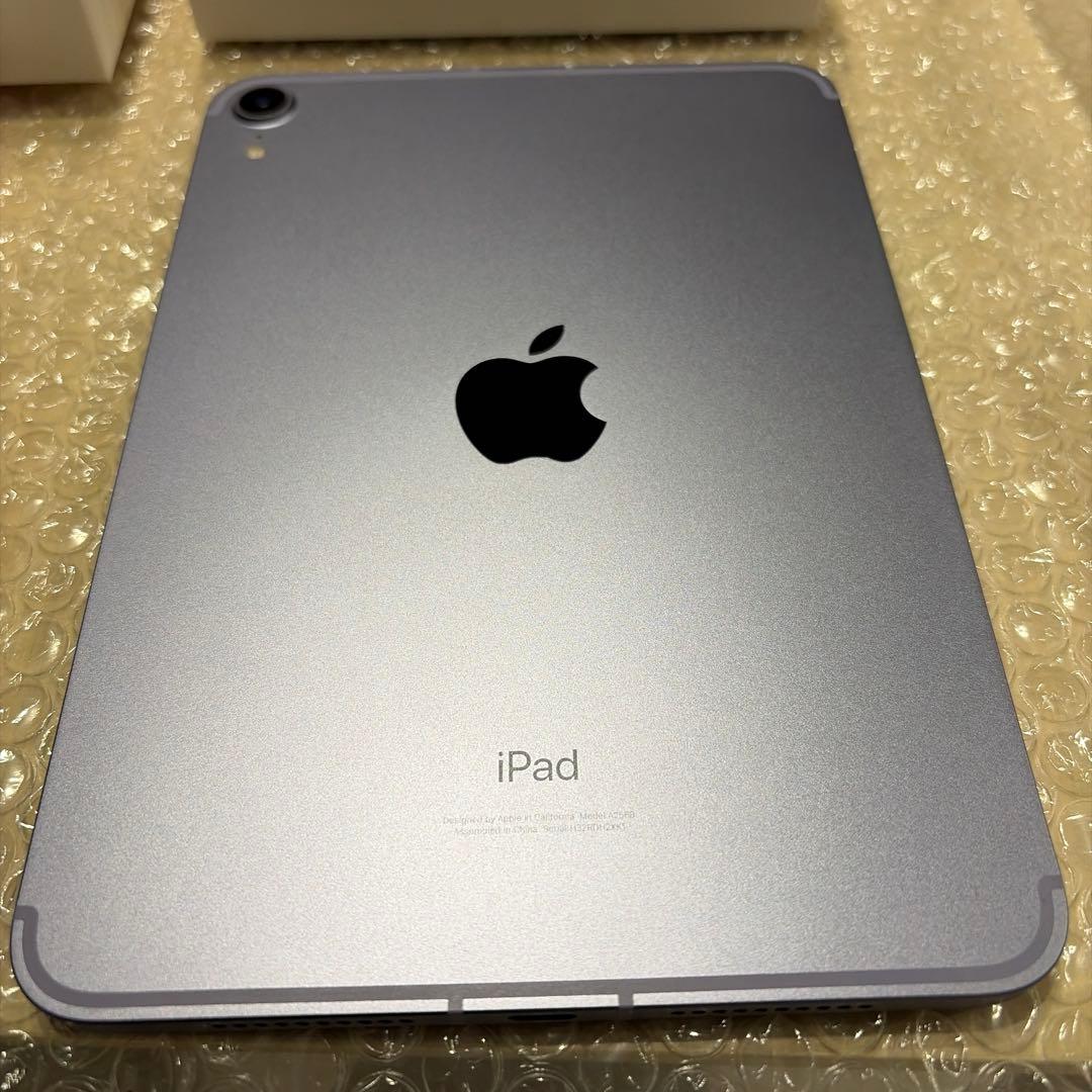 Apple iPad mini (第6世代) パープル 本体 セルラーモデル