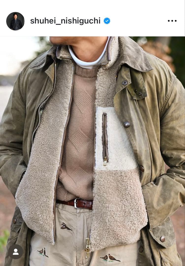 CINQUANTA × BEAMS F / ムートンベスト 44