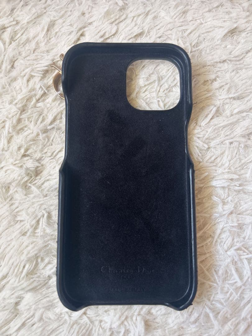 Lady Dior iPhone 15ケース　黒
