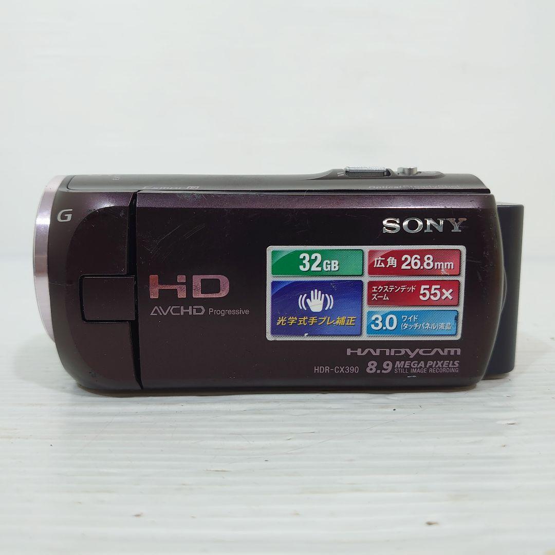 動作ok　SONY　Handycam HDR-CX390