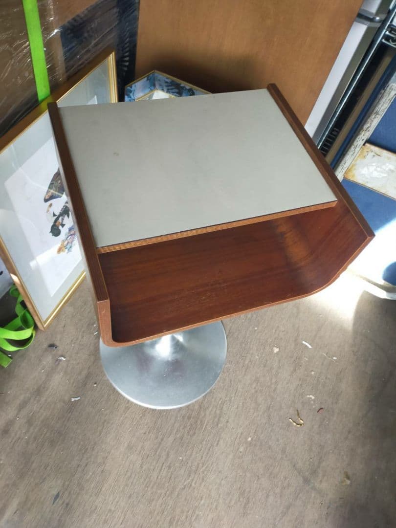 天童木工 70～80年頃の電話台 サイドテーブル コンソール　ミッドセンチュリー