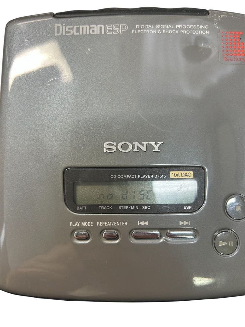 SONY D-515 ポータブルCDプレーヤー ジャンク