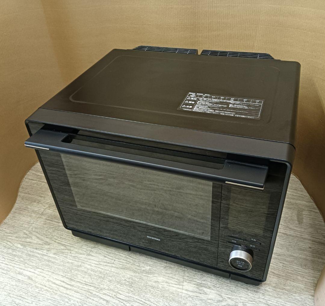 美品！アイリスオーヤマ　スチームオーブンレンジ30L MS-F3003-B
