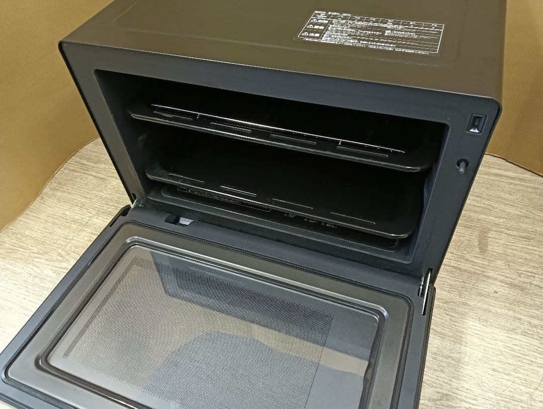 美品！アイリスオーヤマ　スチームオーブンレンジ30L MS-F3003-B