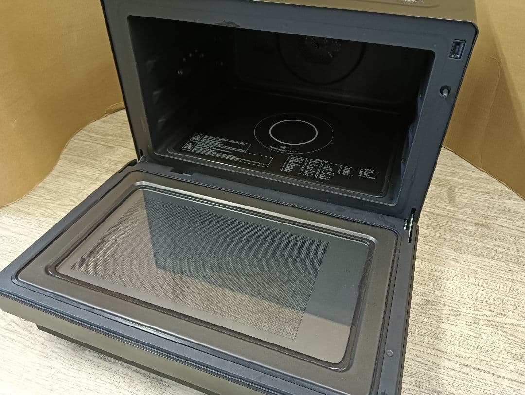 美品！アイリスオーヤマ　スチームオーブンレンジ30L MS-F3003-B