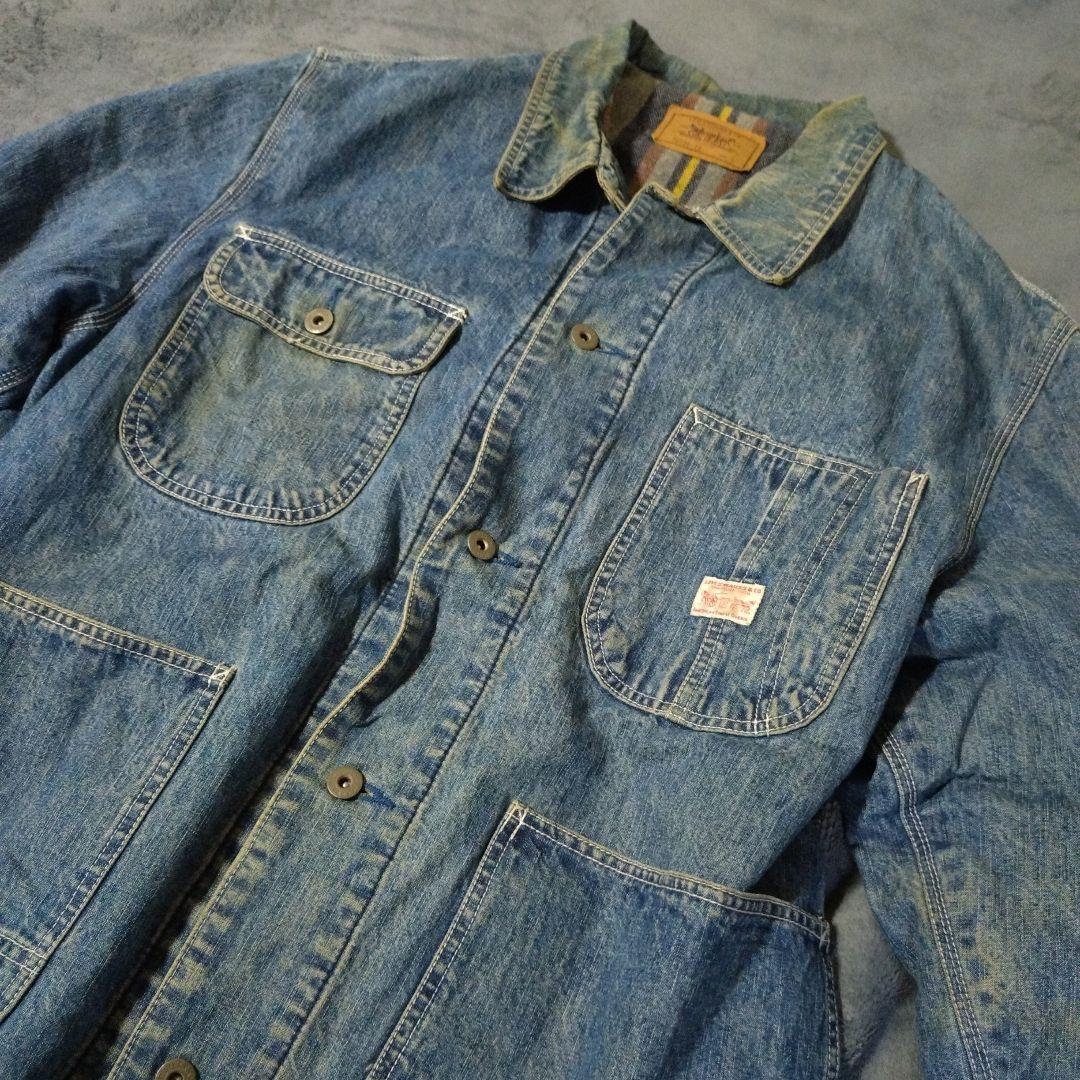 LEVI'S デニム90’カバーオール【70738-20】 Lサイズ