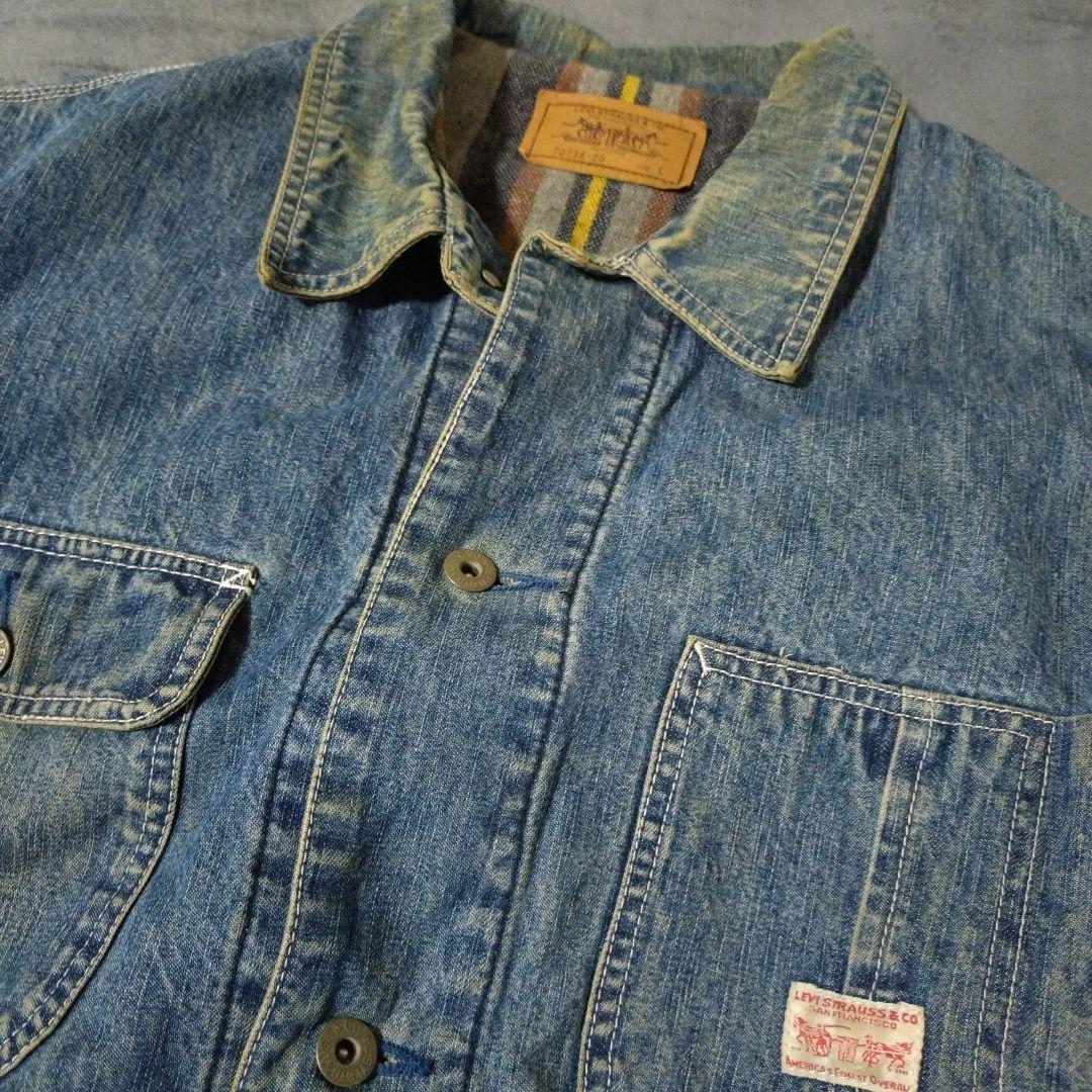 LEVI'S デニム90’カバーオール【70738-20】 Lサイズ