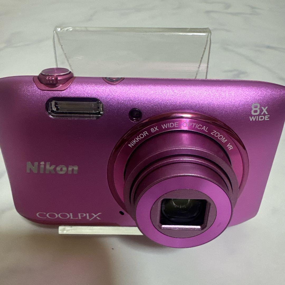 ✨美品✨Nikon COOLPIX S3600 ピンク　ニコン　外箱SDカード付