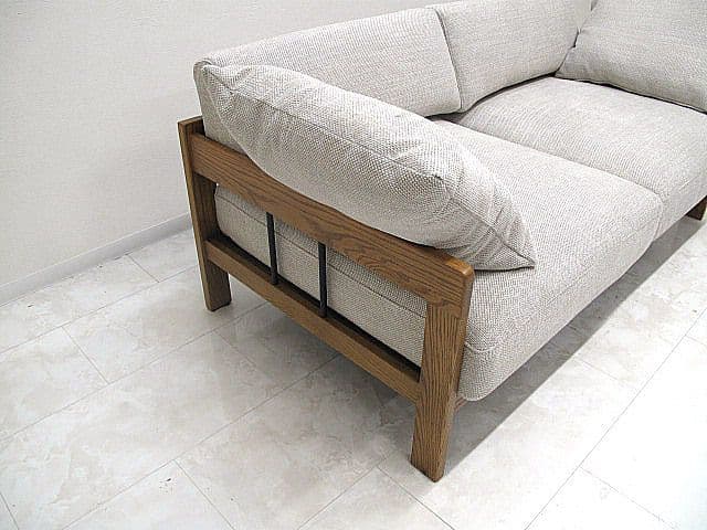 展示品25年製 ウニコ　レンド 2.5シーターソファ 北欧 ナチュラル　約15万