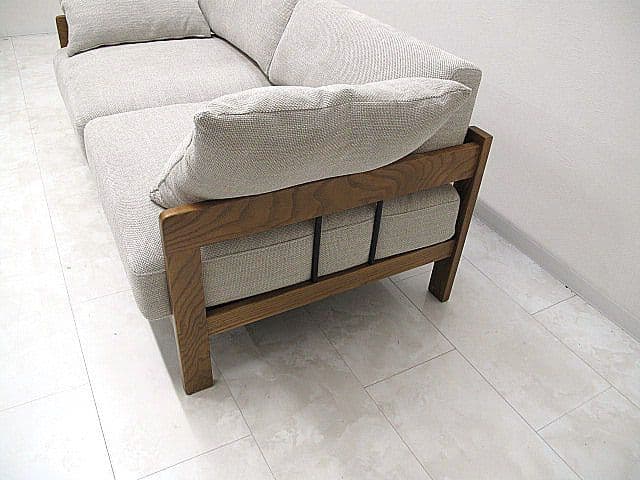 展示品25年製 ウニコ　レンド 2.5シーターソファ 北欧 ナチュラル　約15万