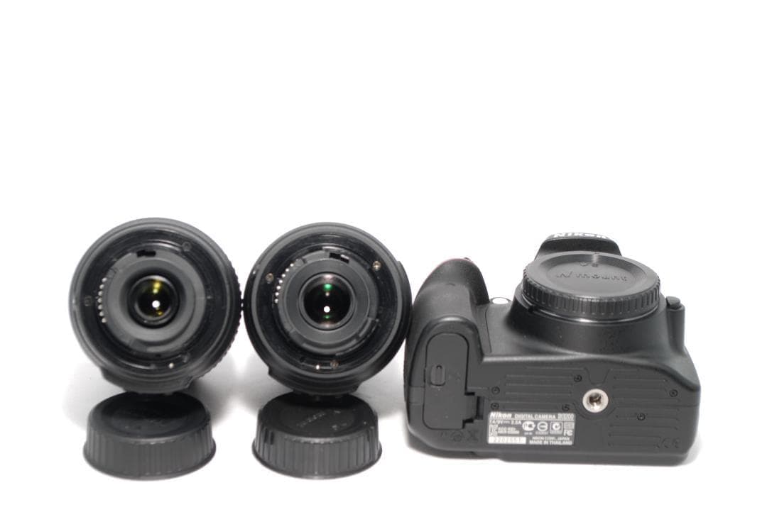 ✨Nikon D3200 Wレンズ✨ショット数少✨手振れ補正付✨一眼レフ✨