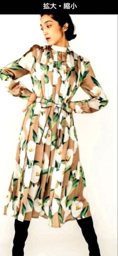 【大人気即完売】<original>花柄プリントワンピース