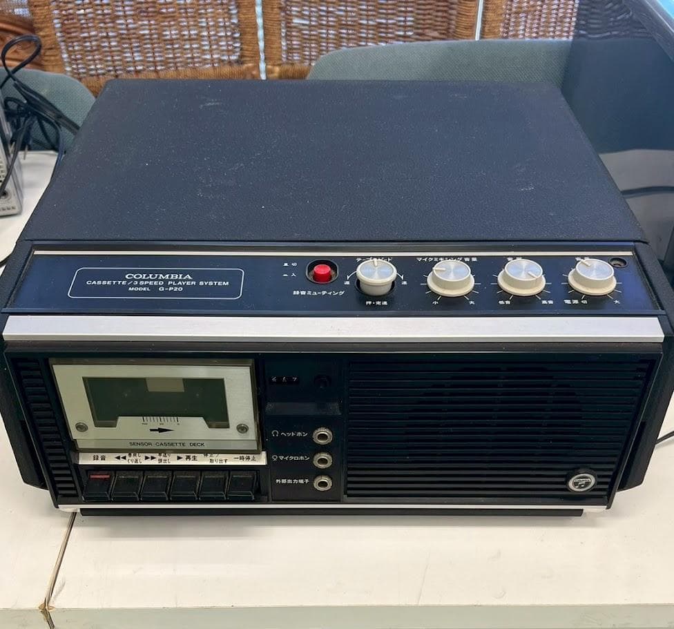 COLUMBIA 　G-20 カセットプレーヤー・レコードプレーヤー