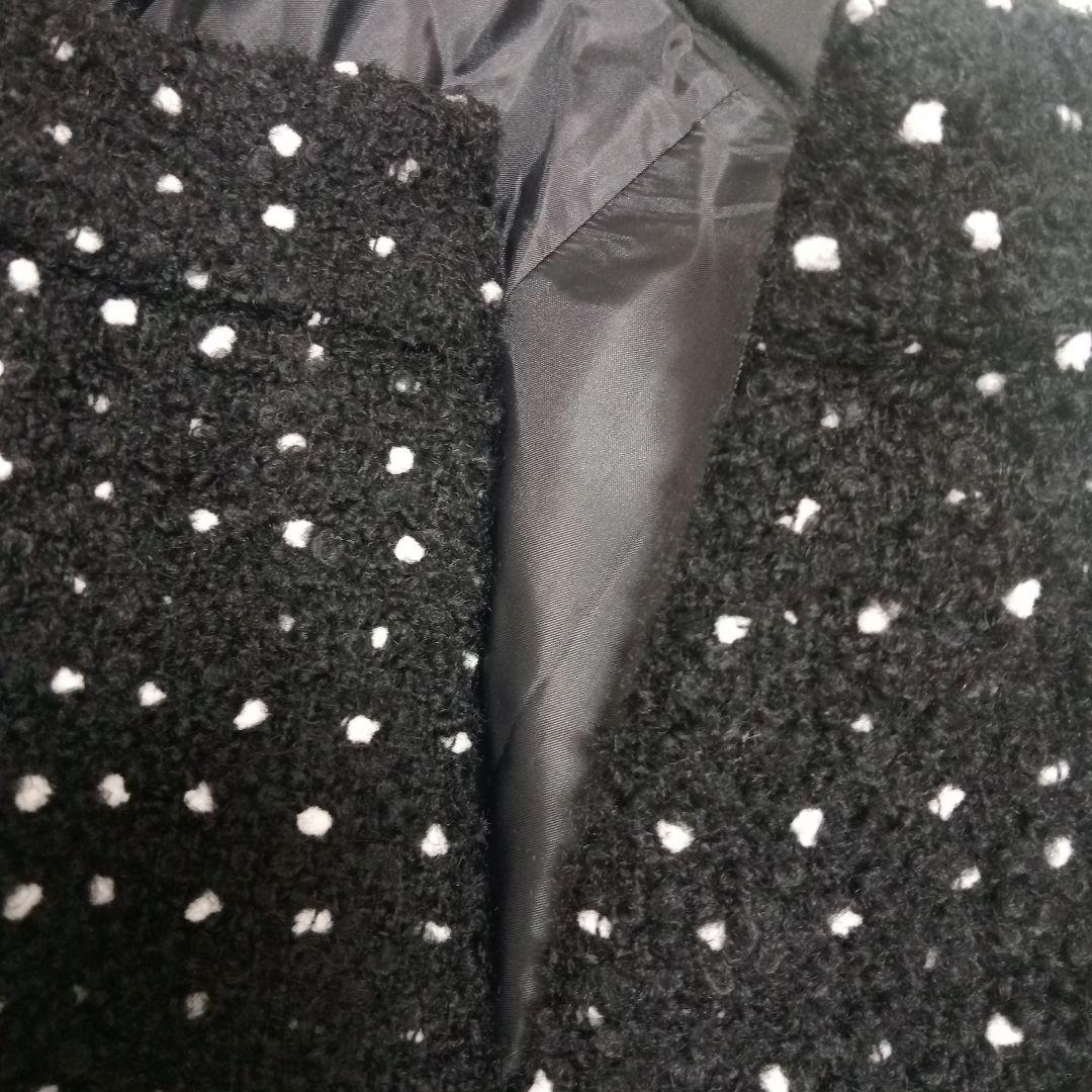 トレフルプラスワン　ドットツイードタックショートパンツ　02サイズ