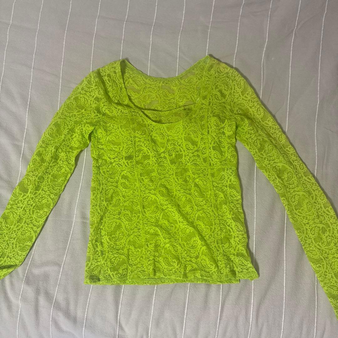 MAISON SPECIAL ブラ付キ2WAYレーストップス