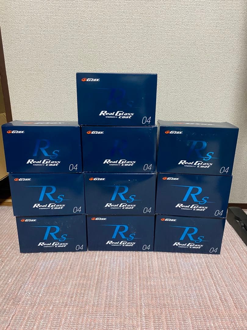 G'ZOX リアルガラスコートclassR Sサイズ 10セット
