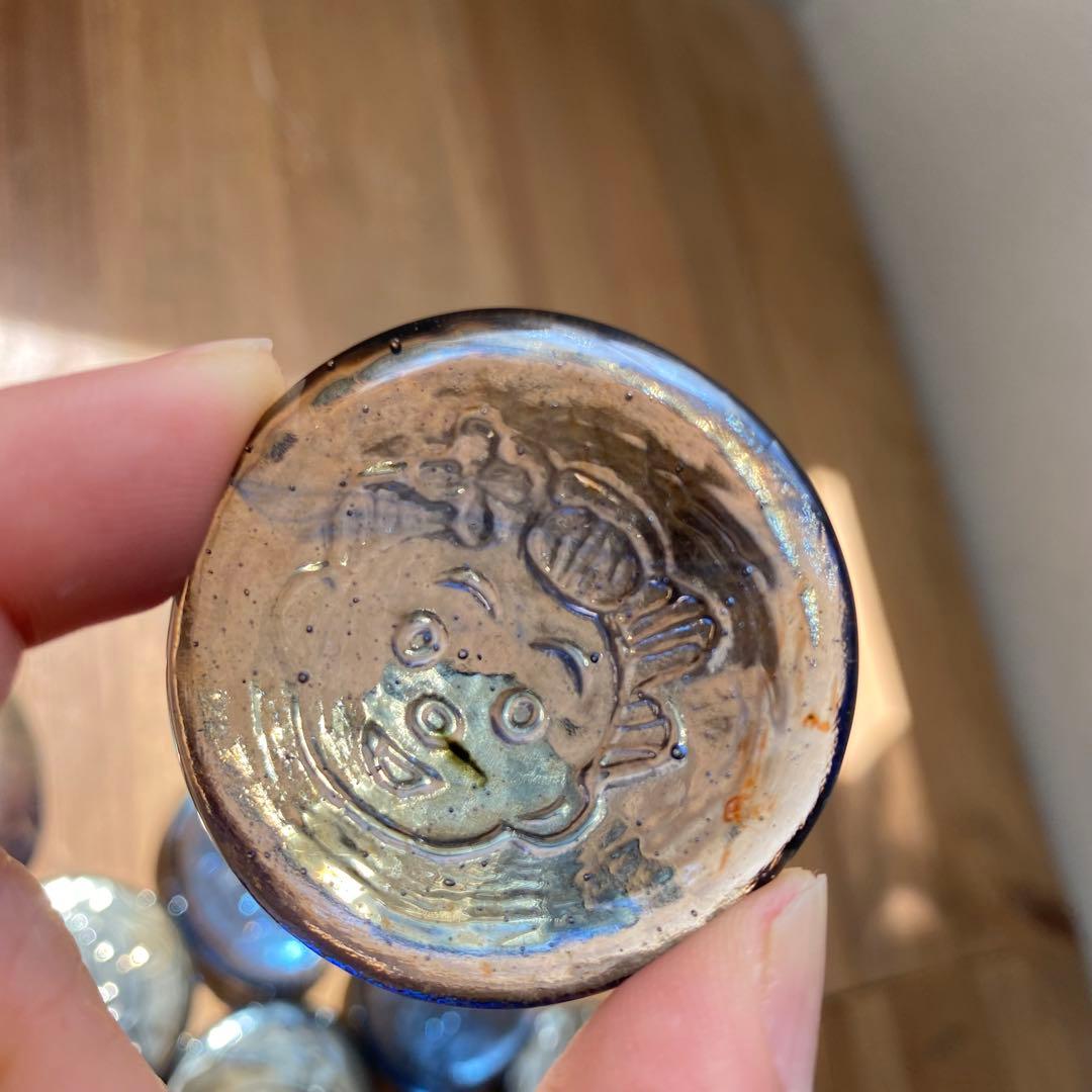 明治　大正　戦前　おはじき　サザエさん　フクスケ　他　石蹴り　ラスター　ガラス