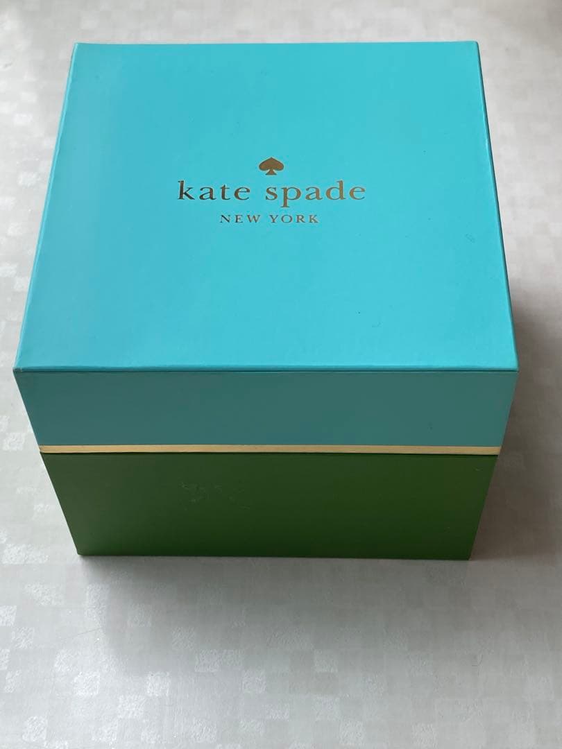 kate spade 花、パーム柄ラバーベルト 腕時計