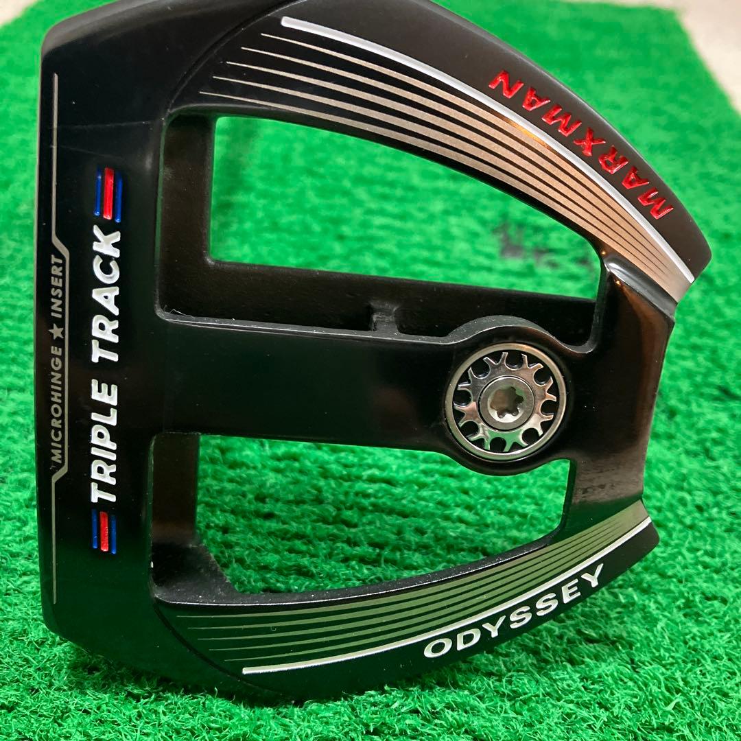 Odyssey Triple Track Markman パター　ヘッドカバー付