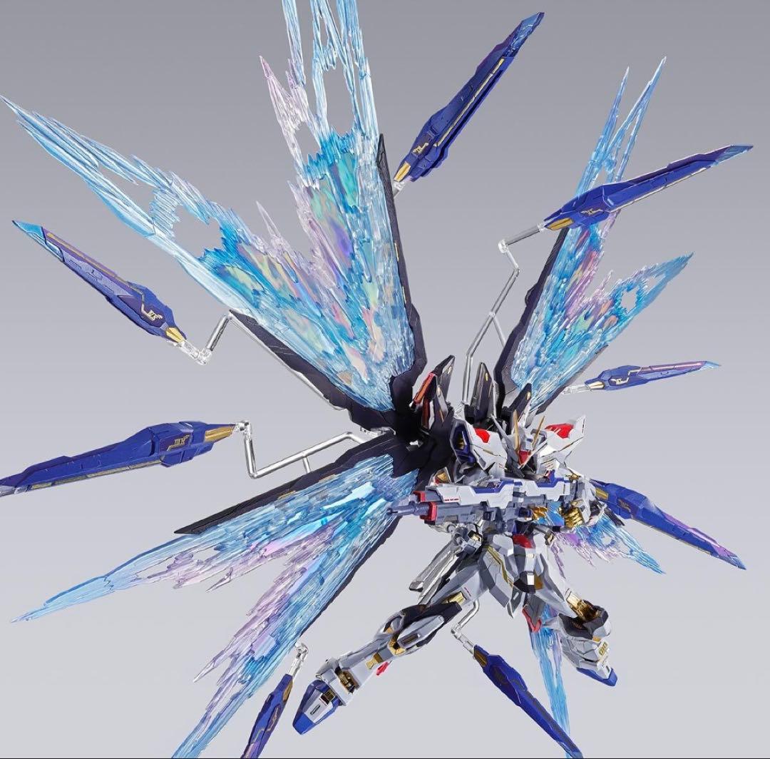 L BUILDストライクフリーダムガンダム& 光の翼セット