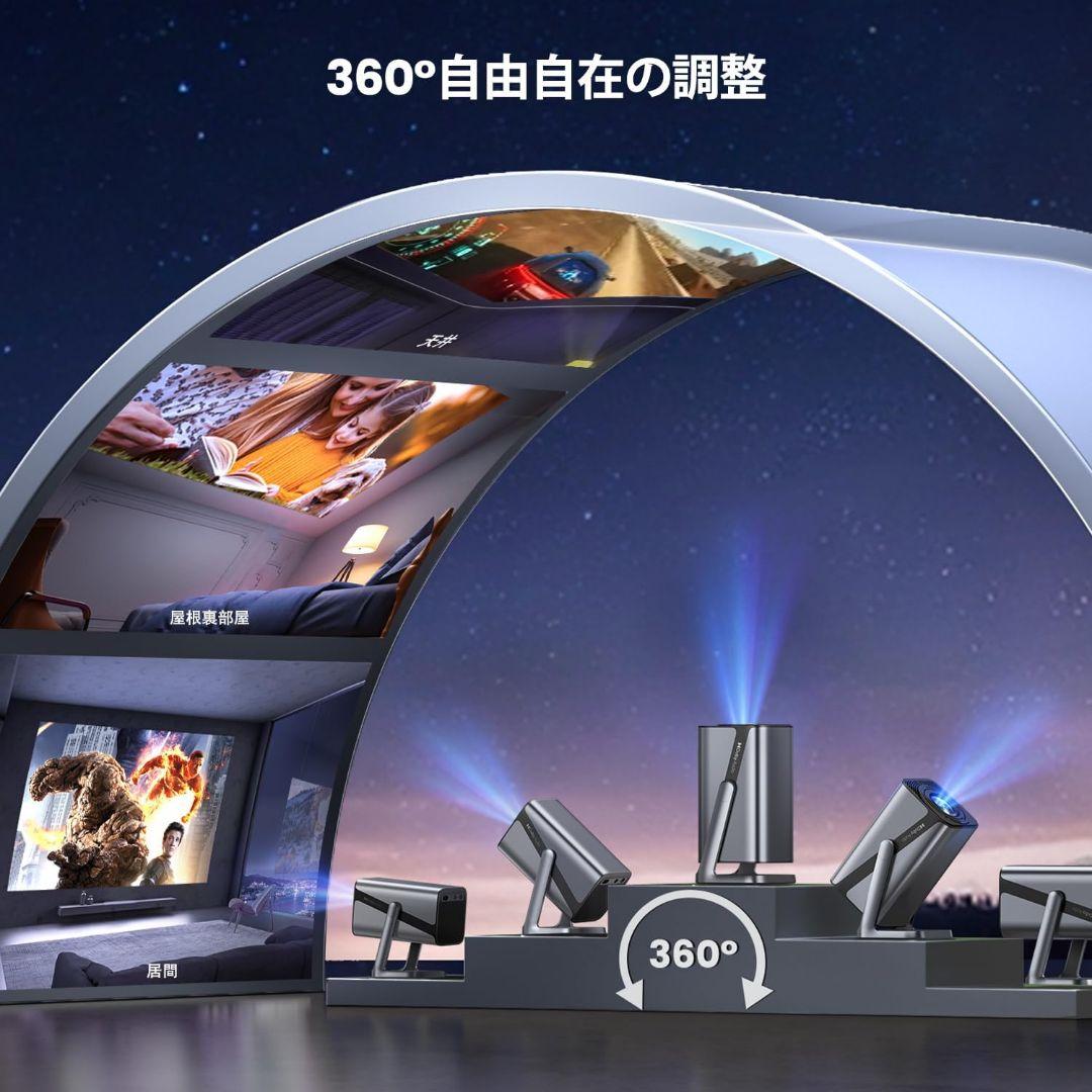 新品 プロジェクター 4k Netflixライセンス&DoIby対応