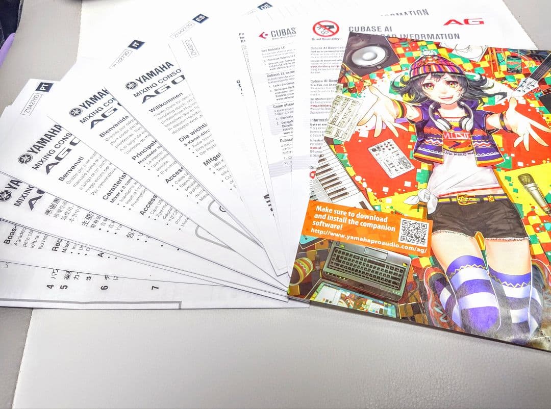 ほぼ新品 YAMAHA/ヤマハ AG 03 ミキシングコンソール