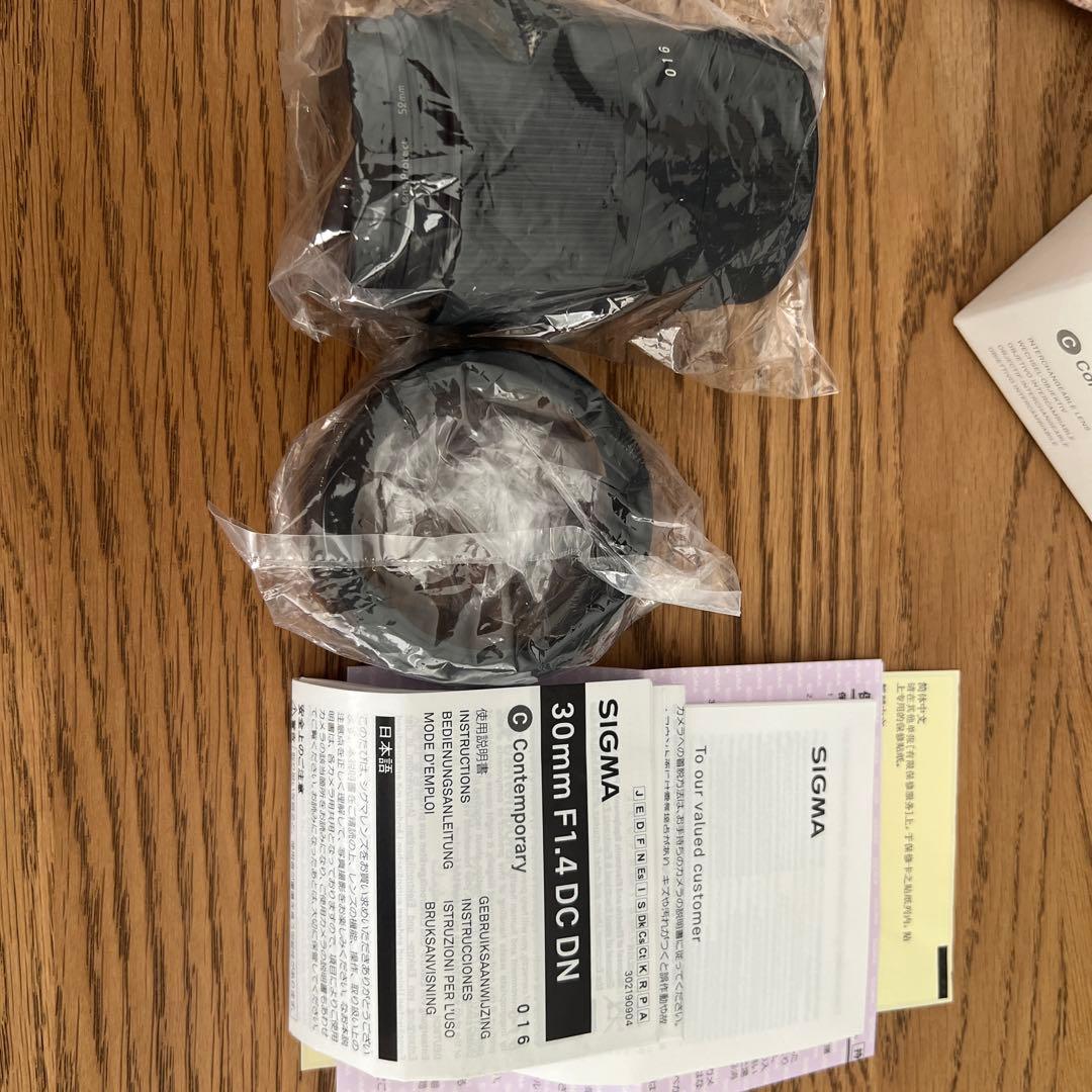 SIGMA 30mm F1.4 DC DN レンズ