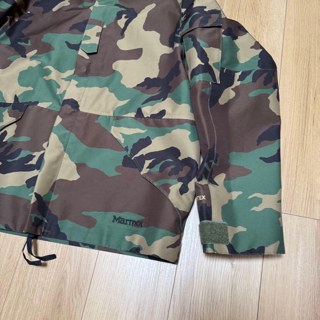 marmot beams 別注 GORE-TEX シェルジャケット M カモ柄