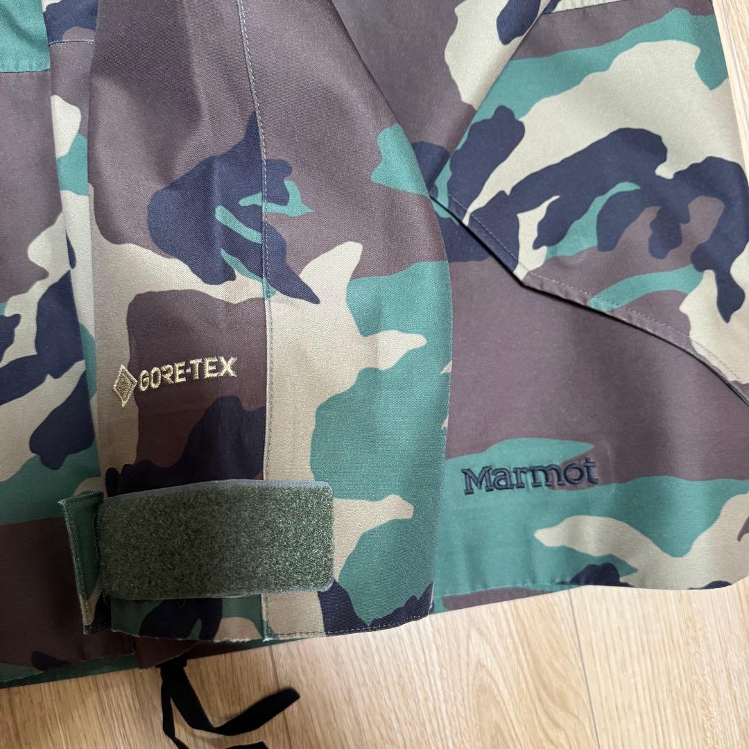 marmot beams 別注 GORE-TEX シェルジャケット M カモ柄
