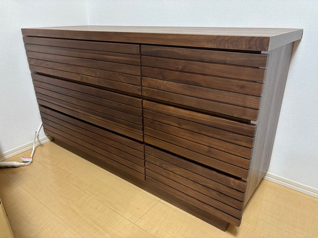 ウォールナット 120cm チェスト サイドボード 収納