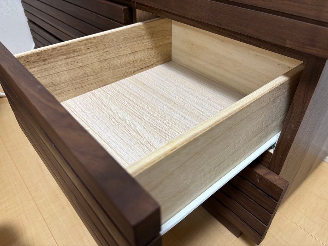 ウォールナット 120cm チェスト サイドボード 収納