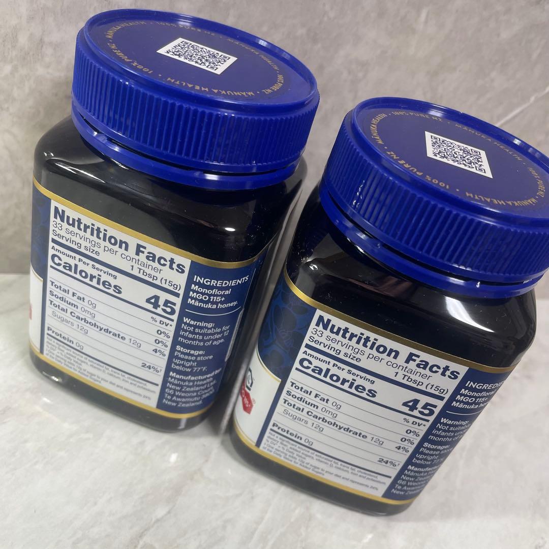 マヌカハニー MGO115+ マヌカヘルス 500g はちみつ 6+UMF ♪