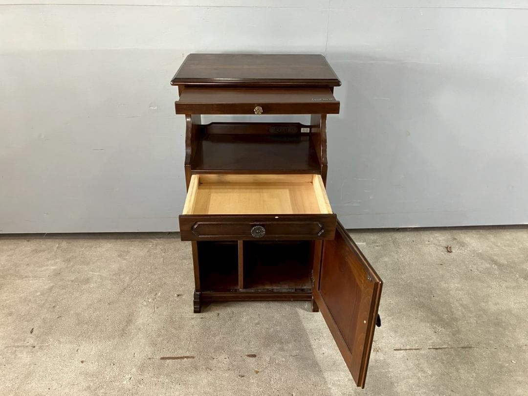 karimoku カリモク 電話台 TEL台 花台 飾台 飾り台 RW438