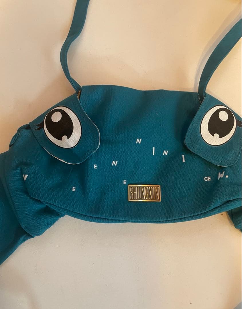 VeniceW ヴェニスダブリュー Flight Bag ブルー　バッグ