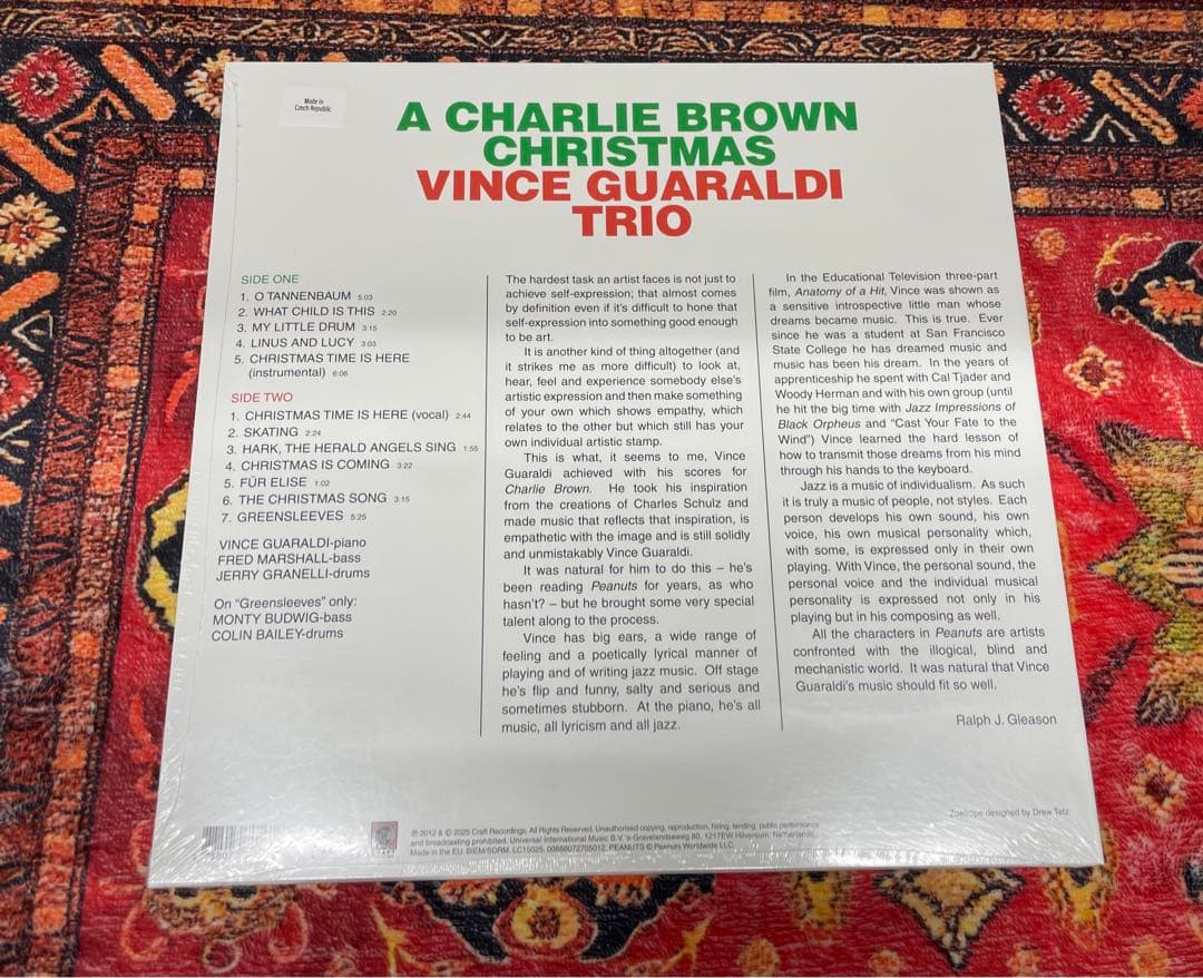 洋楽 A Charlie Brown Christmas LP