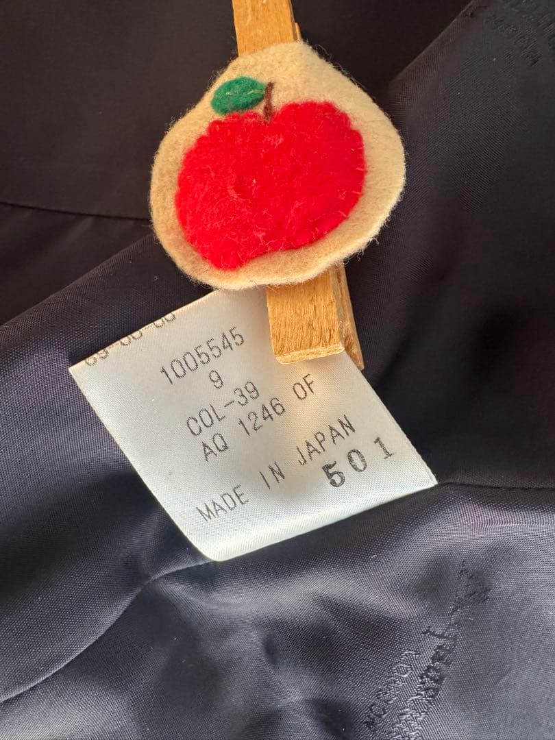 Aquascutum ９号ネイビー ダブルブレスト ブレザー上下