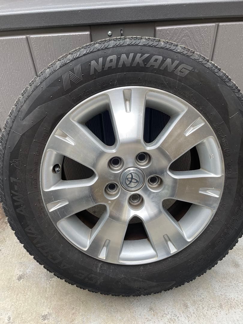 配送のみ☆ アルファード10純正ホイール16インチ　タイヤ付き　4本