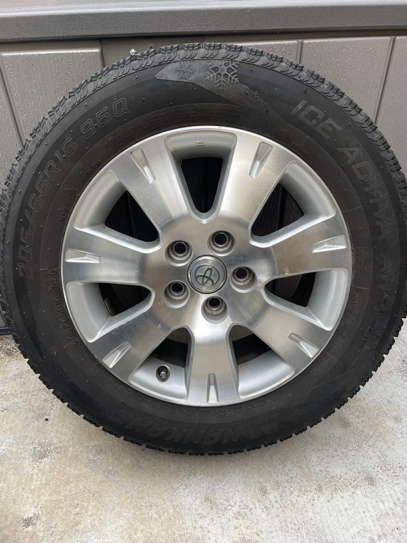 配送のみ☆ アルファード10純正ホイール16インチ　タイヤ付き　4本